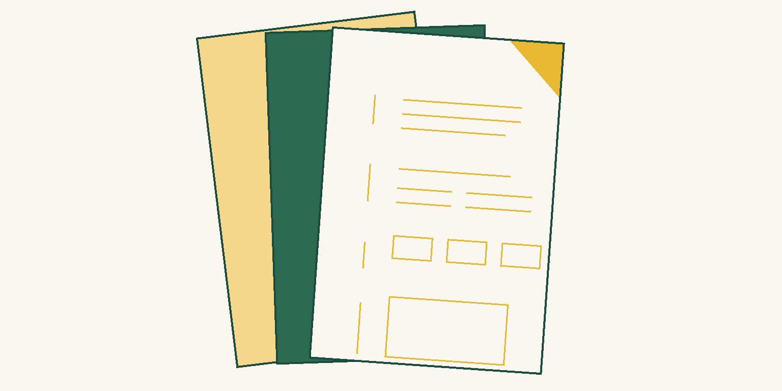 Illustrazione di un template preventivo pronto da scaricare gratuitamente